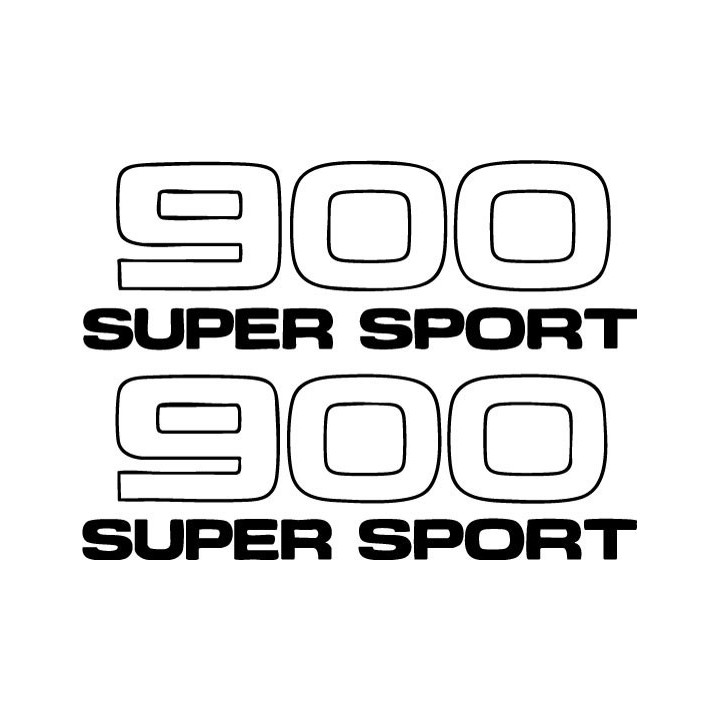 Ducati 900 Sport Die Cut Style 2 Stickers Decals - DecalsHouse