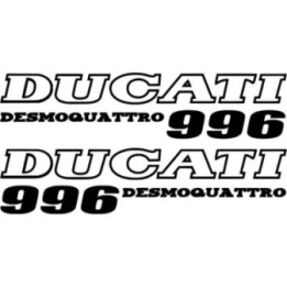 Ducati 996 Desmoquattro Die Cut Stickers Decals - DecalsHouse