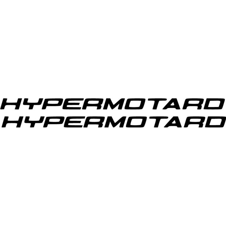 Ducati Hm Hypermotard Die Cut Lettering Stickers Decals - DecalsHouse
