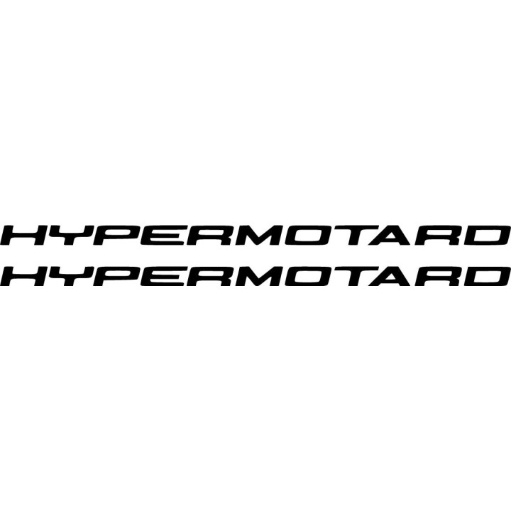 Ducati Hypermotard Die Cut Stickers Decals - DecalsHouse