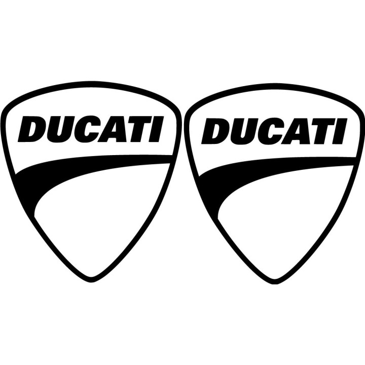 Ducati Logo Die Cut Stickers Decals - DecalsHouse