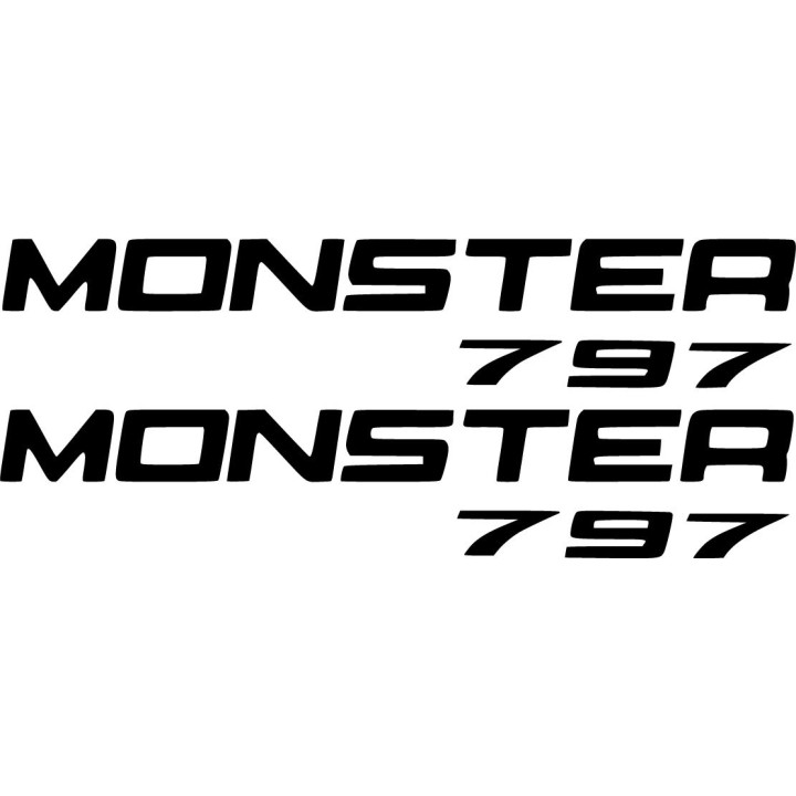 Ducati Monster 797 Die Cut Stickers Decals - DecalsHouse