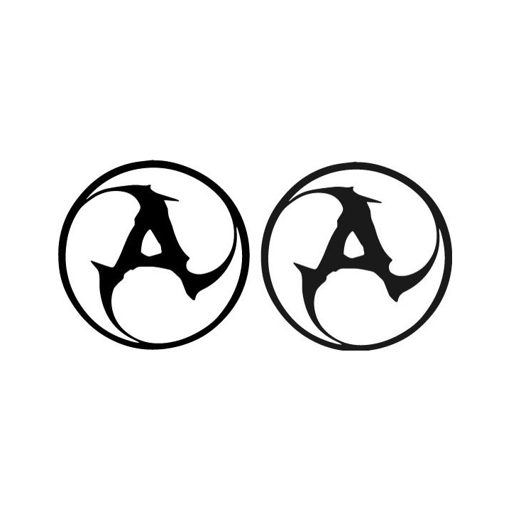 Amatory Stickers – Russian Metalcore Band Decals (2-Pack)