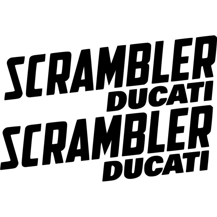 Ducati Scrambler Die Cut Stickers Decals - DecalsHouse
