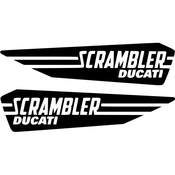Ducati Scrambler Die Cut Style 6 Stickers Decals - DecalsHouse