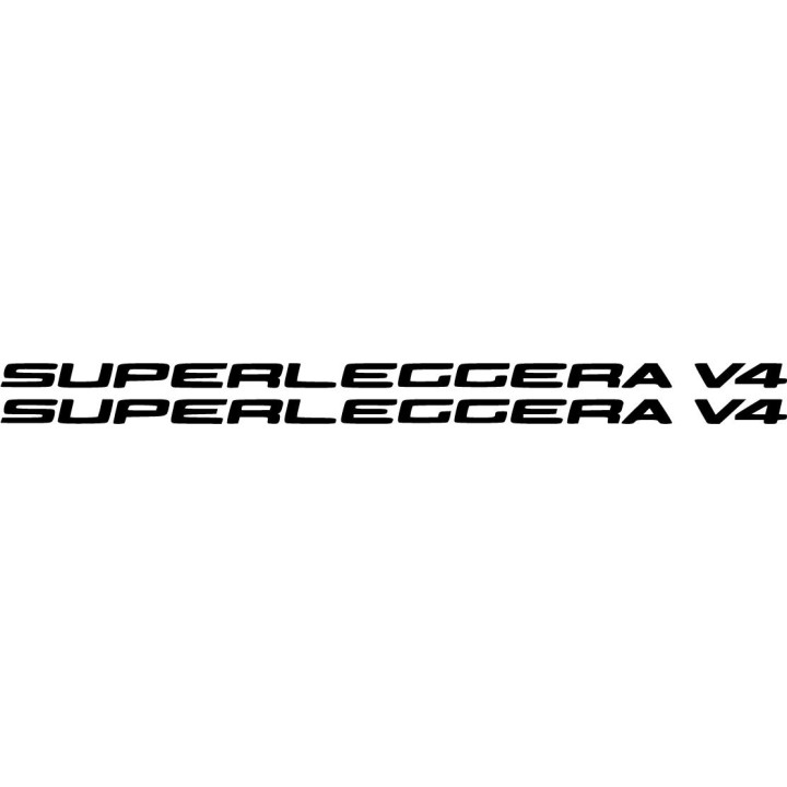 Ducati Superleggera V4 Die Cut Stickers Decals - DecalsHouse