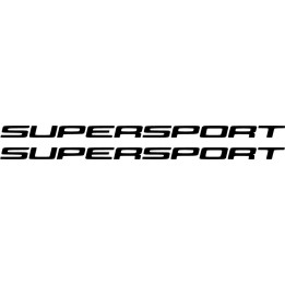 Ducati Supersport Stickers – SS 939 950 Sportbike Decals (2-Pack)