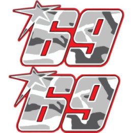 Ducati 848 Nicky Hayden 69 Stickers Decals - DecalsHouse