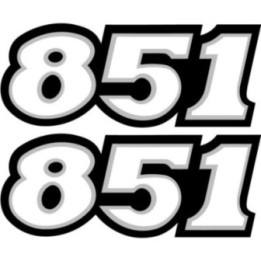 Ducati 851 S3 Strada Stickers Decals - DecalsHouse