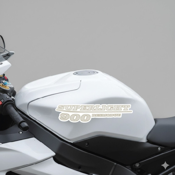 Ducati 900 Superlight Stickers – Classic 900SS Decals (2-Pack)