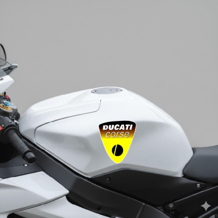 Ducati Corse Logo Badge Stickers Decals - DecalsHouse