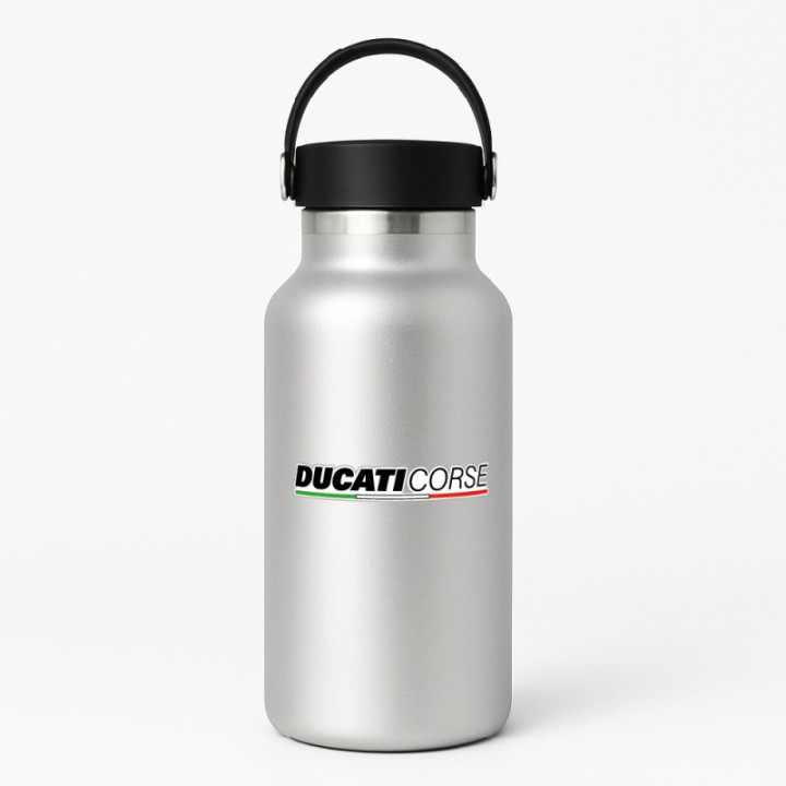 Ducati Corse Stickers Style 2 – MotoGP Race Replica Decals (2-Pack)