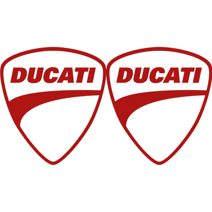 Ducati Logo Style 2 Stickers Decals - DecalsHouse