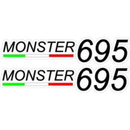 Ducati Monster 695 Stickers Decals - DecalsHouse