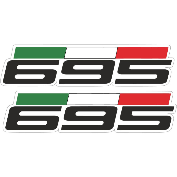 Ducati Monster 695 Style 3 Stickers Decals - DecalsHouse