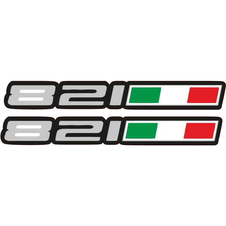 Ducati Monster 821 Stickers – Naked Bike Motorcycle Decals (2-Pack)