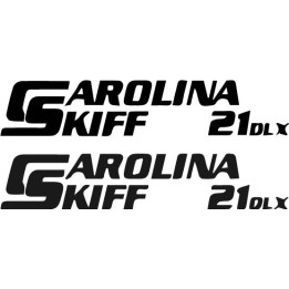 Buy Carolina Skiff 21 Dlx 21dlx Boat Kit Decal Sticker Online