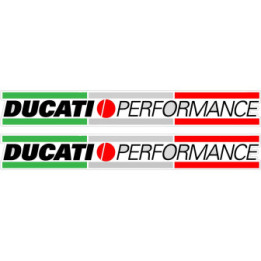 Ducati Performance Stickers – Panigale Monster Streetfighter Decals (2-Pack)