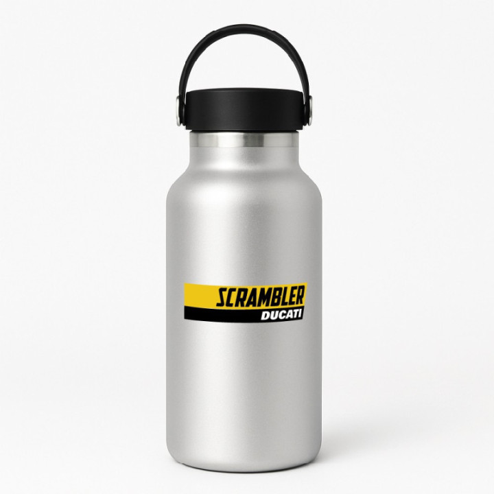 Ducati Scrambler Black And Yellow Stickers Decals - DecalsHouse