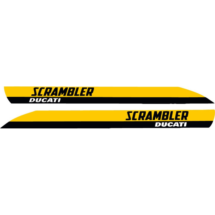Ducati Scrambler Stripes Stickers Decals - DecalsHouse