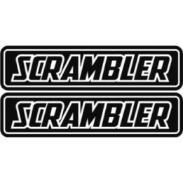 Ducati Scrambler Style 3 Stickers Decals - DecalsHouse