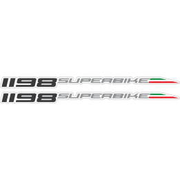 Ducati Superbike 1198 Stickers Decals - DecalsHouse