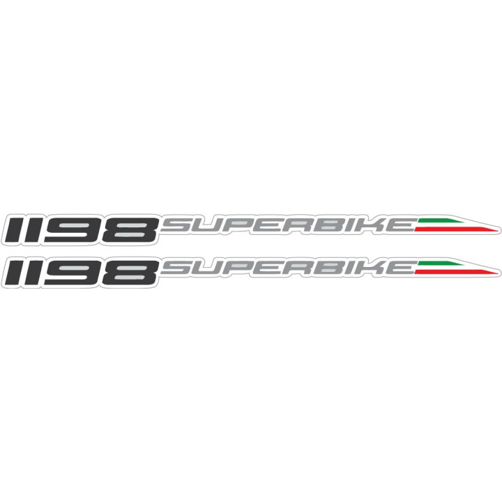 Ducati Superbike 1198 Stickers Decals - DecalsHouse