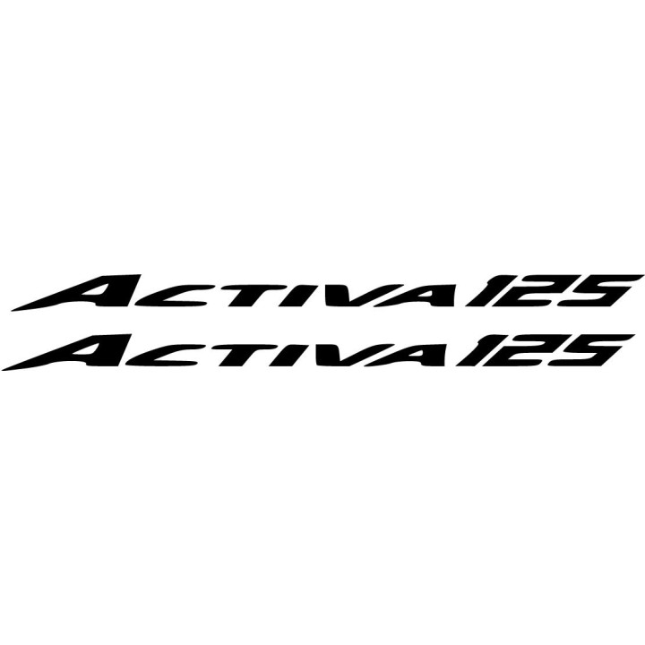 Honda Activa 125 Die Cut Stickers Decals - DecalsHouse