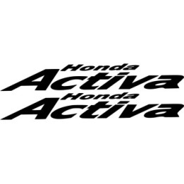 Honda Activa Die Cut Style 2 Stickers Decals - DecalsHouse