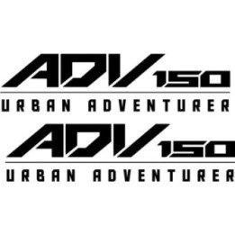 Honda Adv150 Urban Adventurer Die Cut Stickers Decals - DecalsHouse