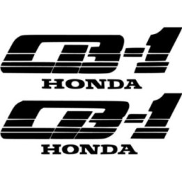 Honda CB Stickers – CB650R CB750 CB1000R CB1100 Naked Bike Decals (2-Pack)