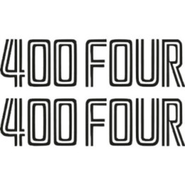 Honda Cb 400 Die Cut Style 2 Stickers Decals - DecalsHouse