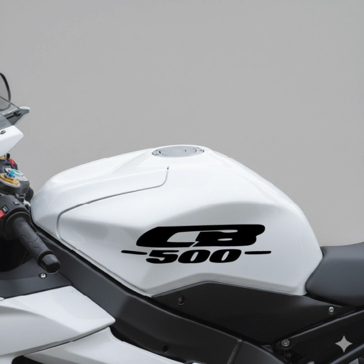 Honda CB500 Stickers – CB500F CB500X CB500R Motorcycle Decals (2-Pack)