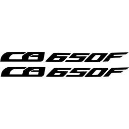 Honda Cb 650f Die Cut Style 2 Stickers Decals - DecalsHouse