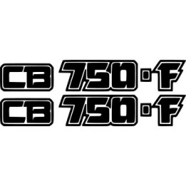 Honda Cb 750f Die Cut Stickers Decals - DecalsHouse