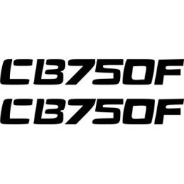 Honda Cb 750f Die Cut Style 2 Stickers Decals - DecalsHouse