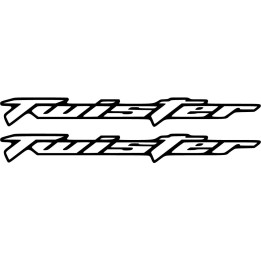Honda Cb Twister Die Cut Outline Stickers Decals - DecalsHouse