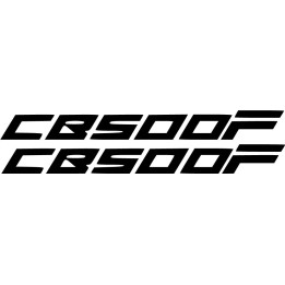 Honda Cb500f Die Cut Style 2 Stickers Decals - DecalsHouse