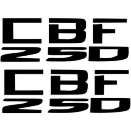 Honda Cbf 250 Die Cut Stickers Decals - DecalsHouse