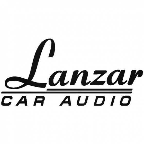 Lanzar Audio Vinyl Decal...