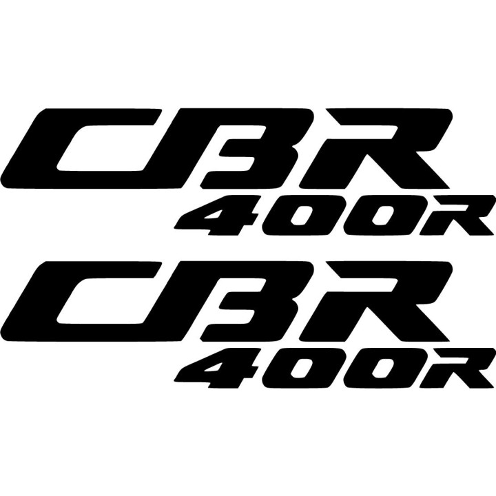 Honda Cbr 400 Fireblade Die Cut Stickers Decals - DecalsHouse