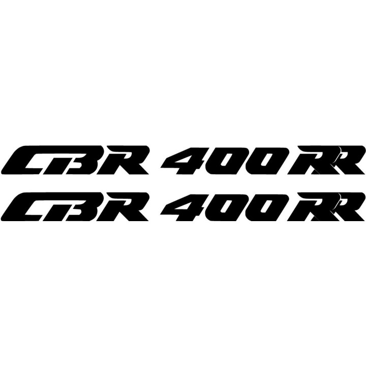 Honda Cbr 400 Fireblade Die Cut Style 2 Stickers Decals - DecalsHouse
