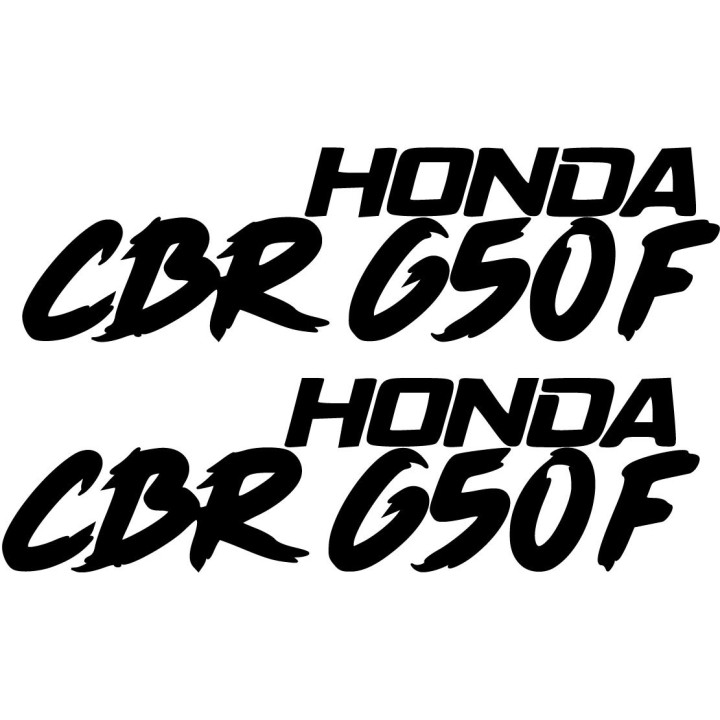 Honda Cbr 650f Die Cut Style 2 Stickers Decals - DecalsHouse