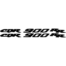 Honda Cbr 900 Fireblade Die Cut Style 3 Stickers Decals - DecalsHouse