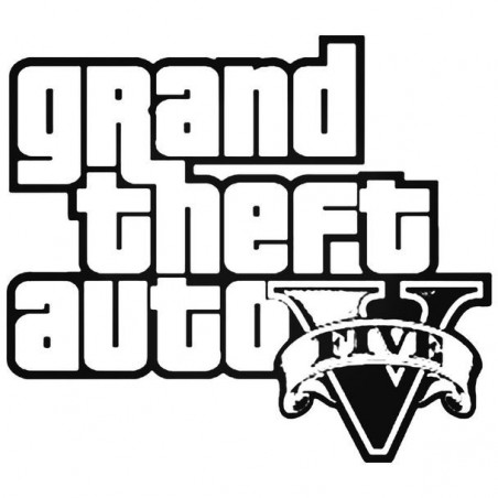 Grand Theft Auto V Grand Theft Auto V Logo Silhouette | Hot Sex Picture