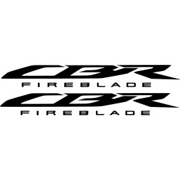 Honda Cbr Fireblade Die Cut Style 2 Stickers Decals - DecalsHouse