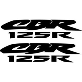 Honda Cbr125r Die Cut Style 4 Stickers Decals - DecalsHouse