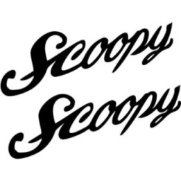 Honda Crea Scoopy Die Cut Stickers Decals - DecalsHouse