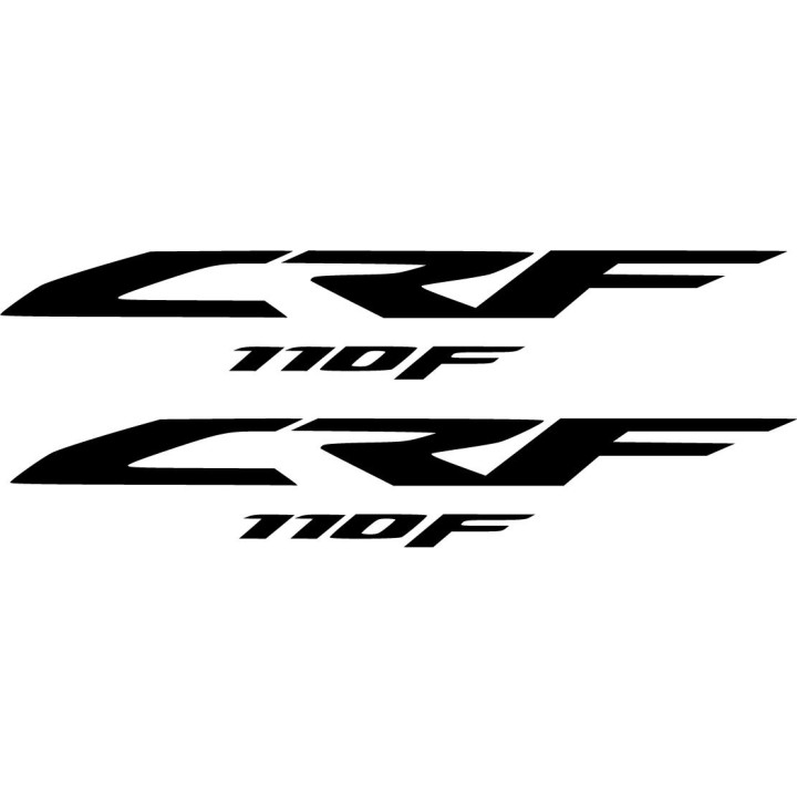 Honda CRF110F Stickers – Youth Pit Bike Off-Road Decals (2-Pack)