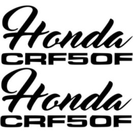 Honda Crf 50 Die Cut Stickers Decals - DecalsHouse